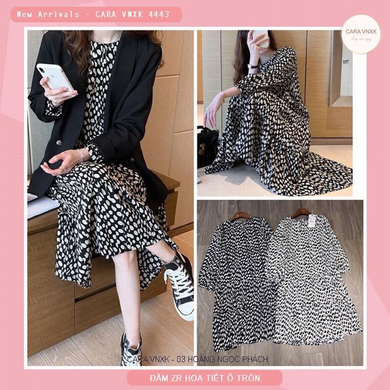 ĐẦM Z.R HỌA TIẾT 4443