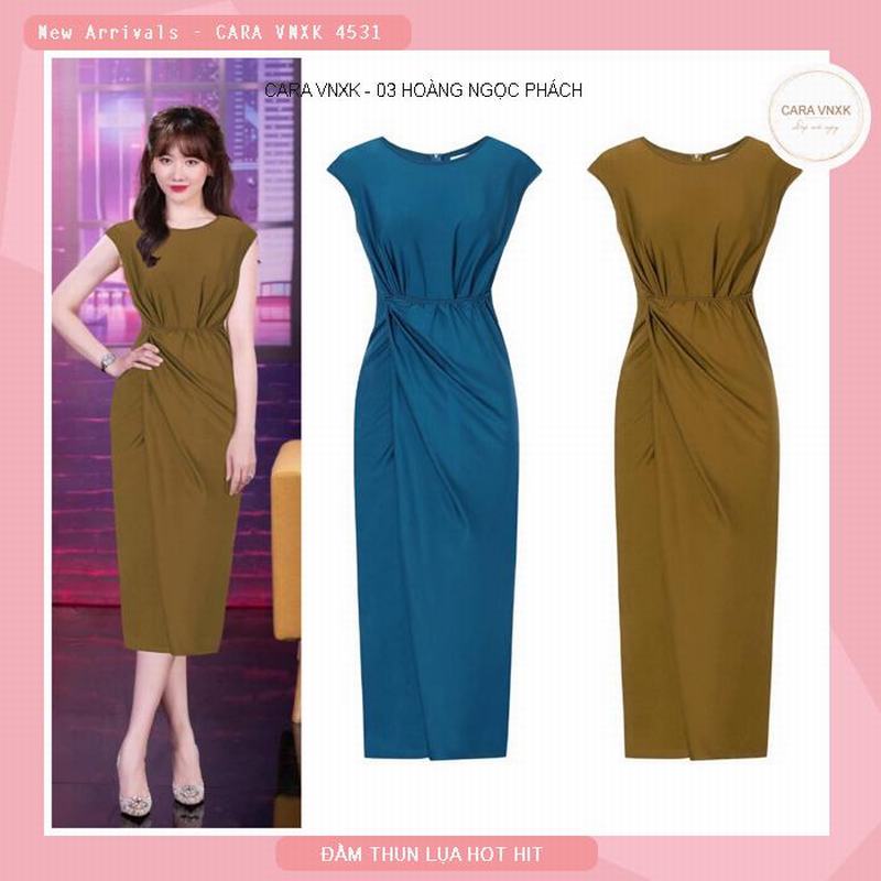 ĐẦM THUN LỤA SIÊU SANG 4531