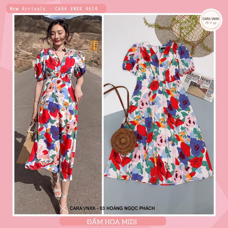 20 Mẫu váy hoa nhí nhẹ nhàng và cách mix đồ với váy hoa nhí – Cardina