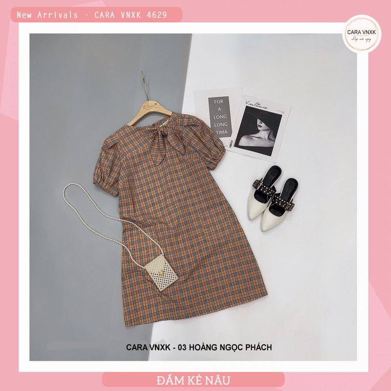 VÁY KẺ SUÔNG 4629