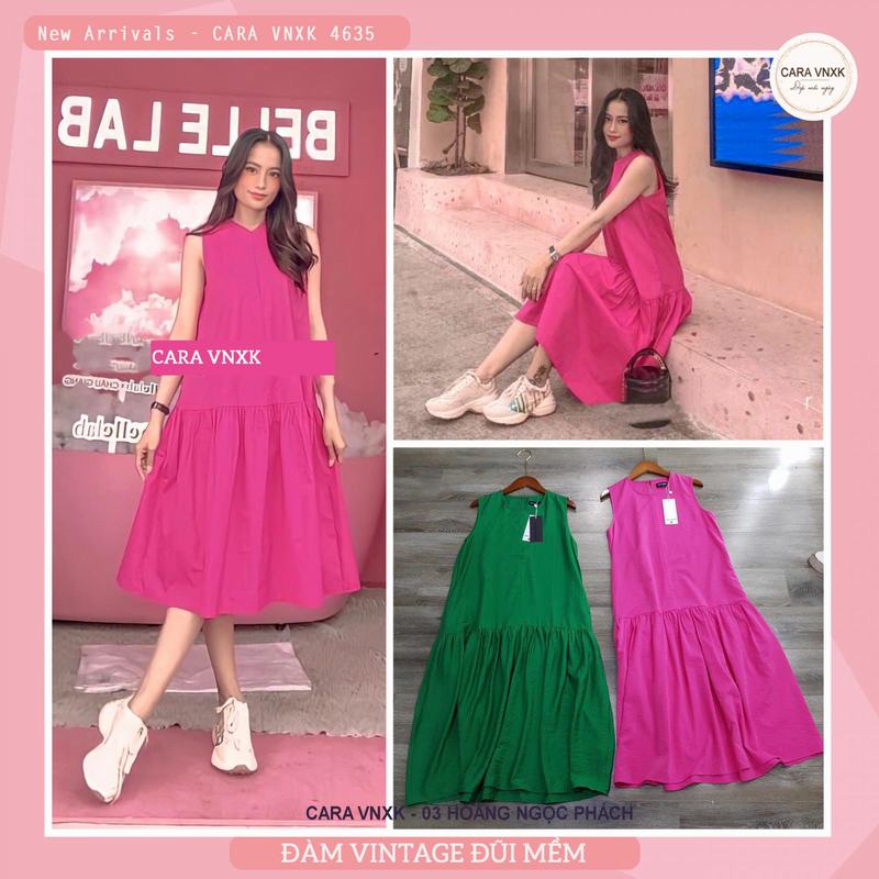 VÁY VINTAGE HOT HIT 4635