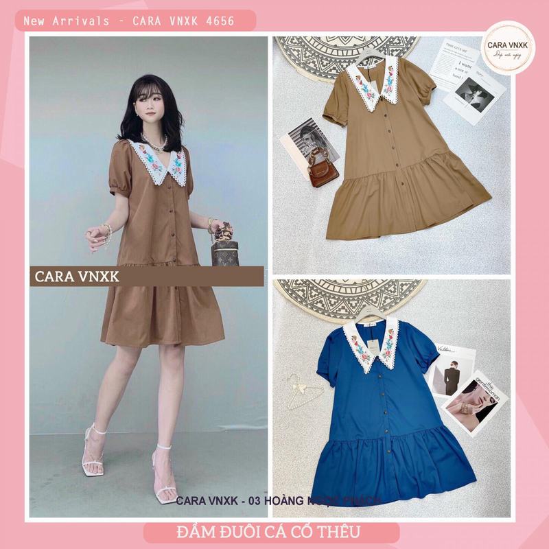 ĐẦM ĐUÔI CÁ VINTAGE 4656