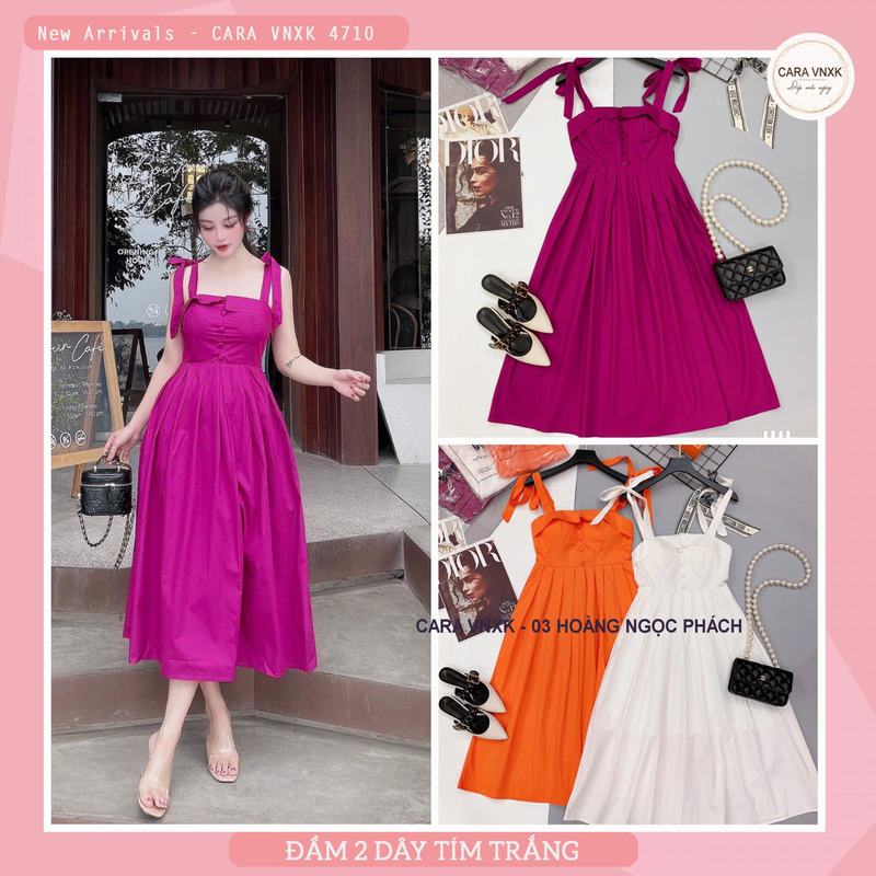 ĐẦM 2 DÂY ĐẸP MÊ LY 4710