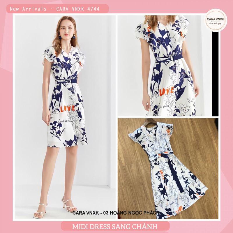 MIDI DRESS DƯ XỊN SANG CHẢNH 4744