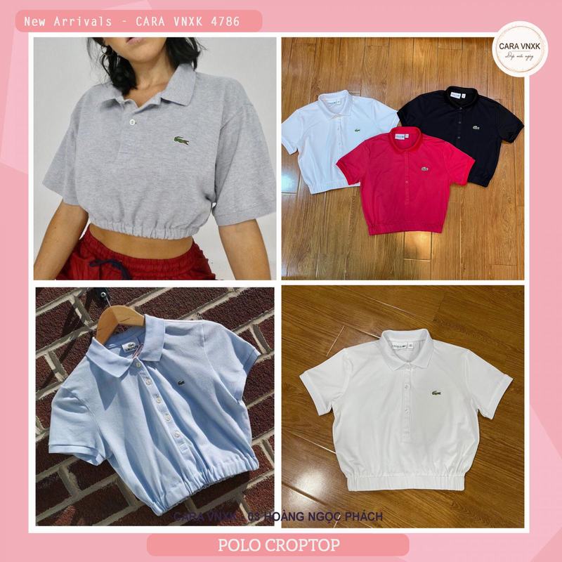 CROPTOP POLO CÁ SẤU SIÊU XỊN 4786
