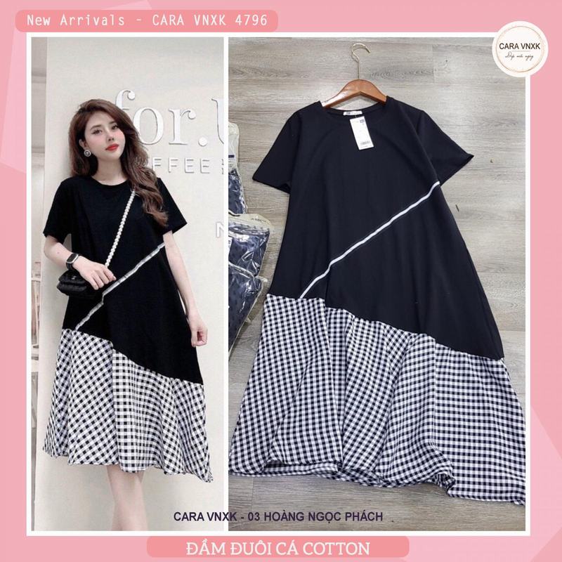 VÁY COTTON DƯ XỊN 4796
