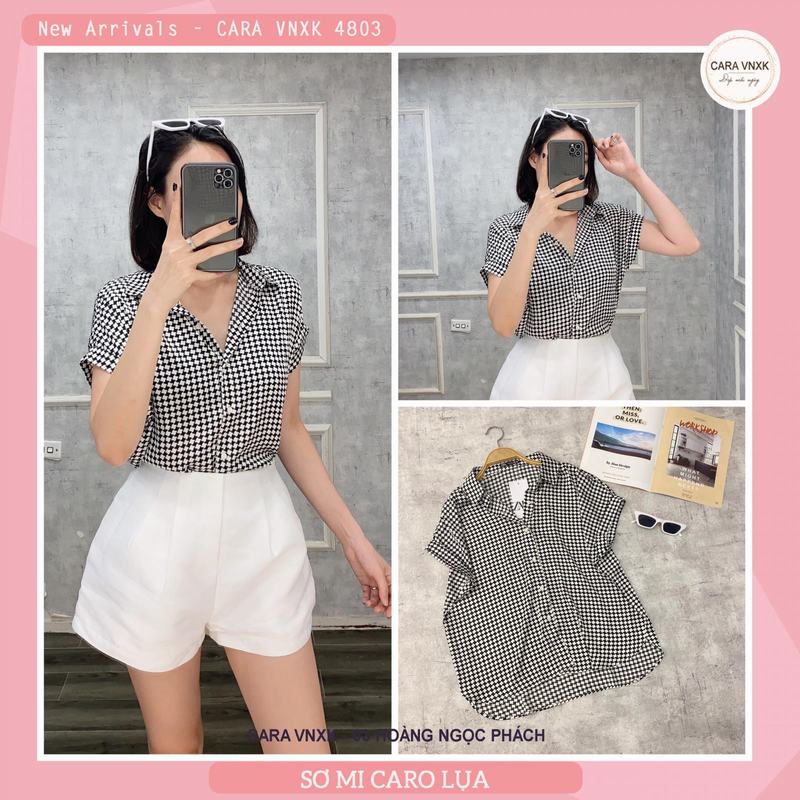 ÁO SƠ MI LỤA XINH 4803