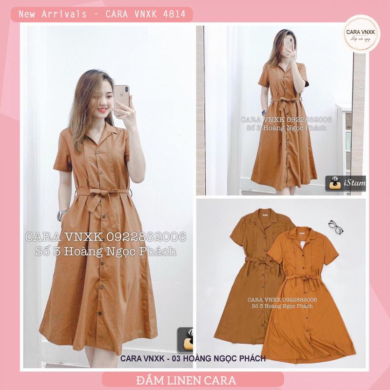 ĐẦM LINEN CARA 4814
