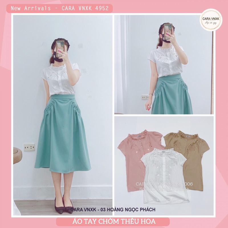 ÁO THÊU HOA ĐẸP XUẤT SẮC Mã: 4952
