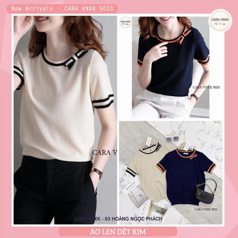 ÁO LEN DỆT KIM HÀNG XỊN Mã: 5033