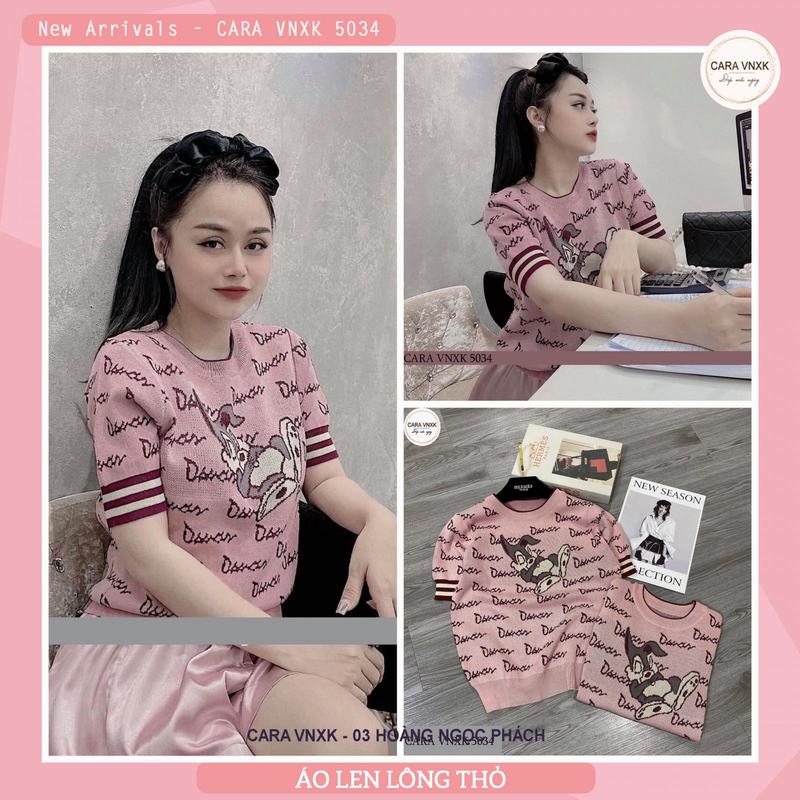 ÁO LEN LÔNG THỎ SIÊU XINH Mã: 5034