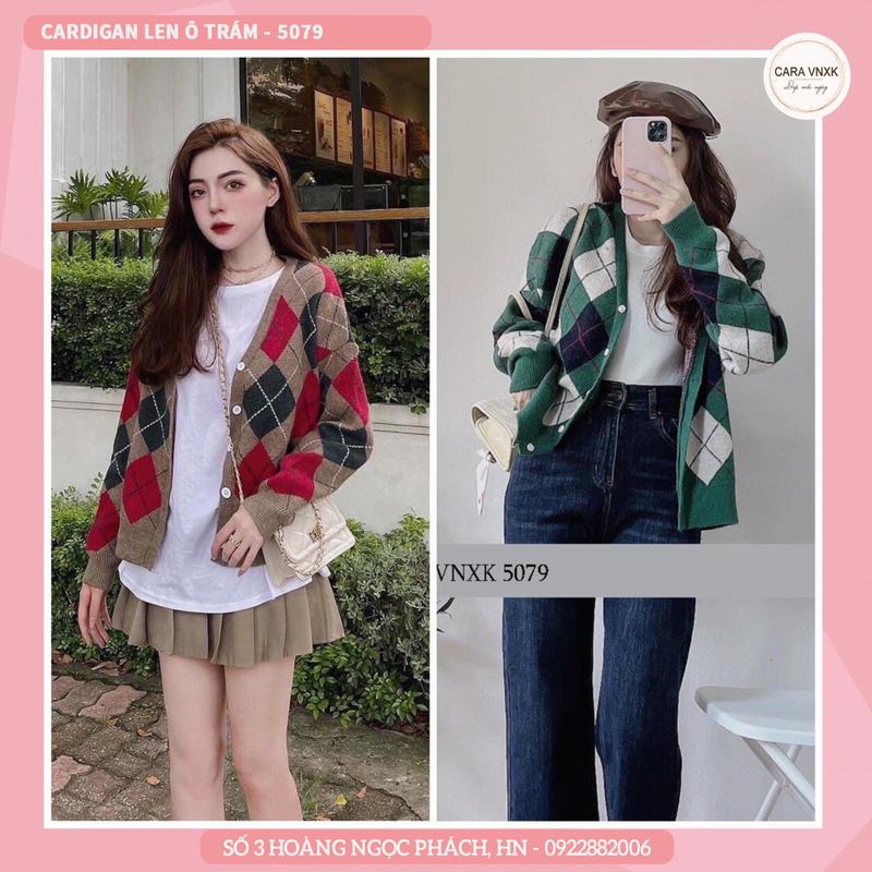 CARDIGAN Ô TRÁM XINH Mã: 5079