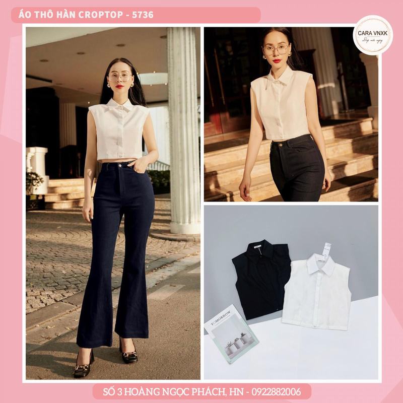 ÁO THÔ HÀN CROPTOP 5736