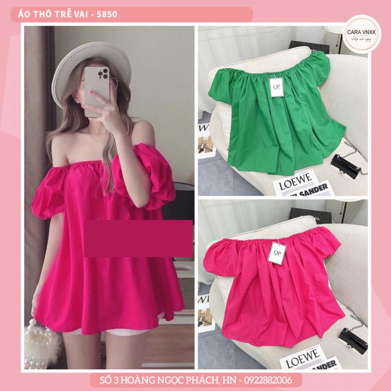 ÁO THÔ TRỄ VAI 5850