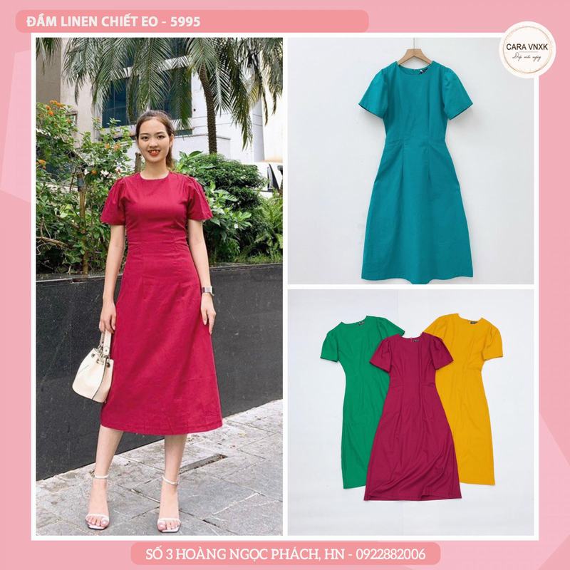 ĐẦM LINEN 5995
