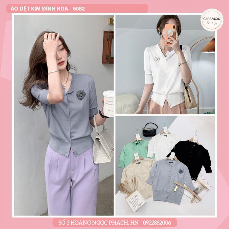ÁO DỆT KIM 6082