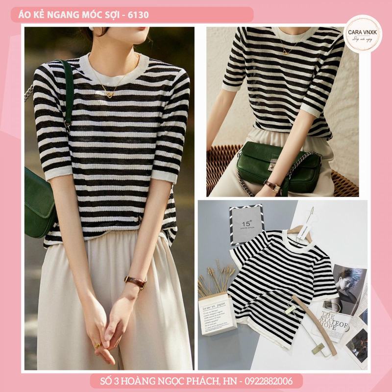 ÁO KẺ NGANG 6130
