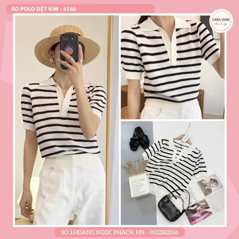 ÁO POLO KẺ 6166