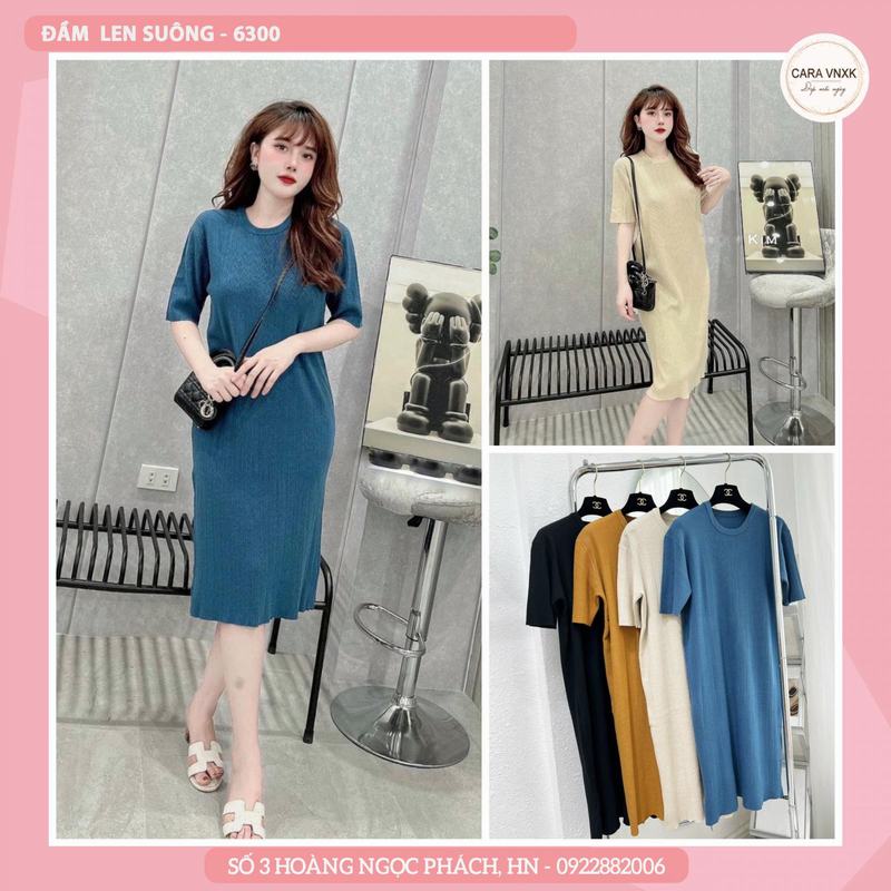 ĐẦM LEN SUÔNG 6300