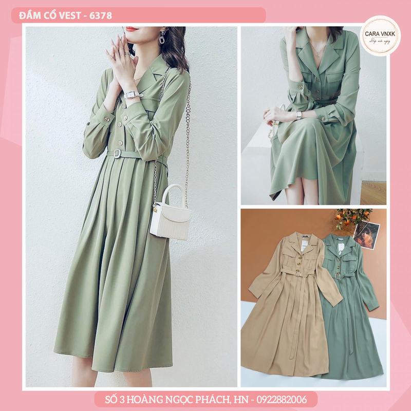 ĐẦM CỔ VEST 6378