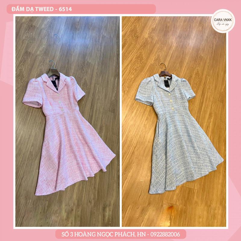 ĐẦM DẠ TWEED 6514