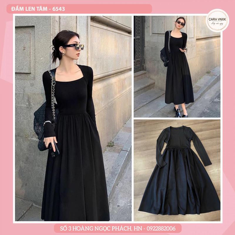 ĐẦM LEN TĂM 6543