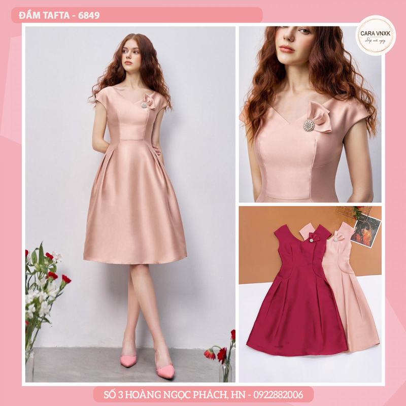 ĐẦM TAFTA 6849