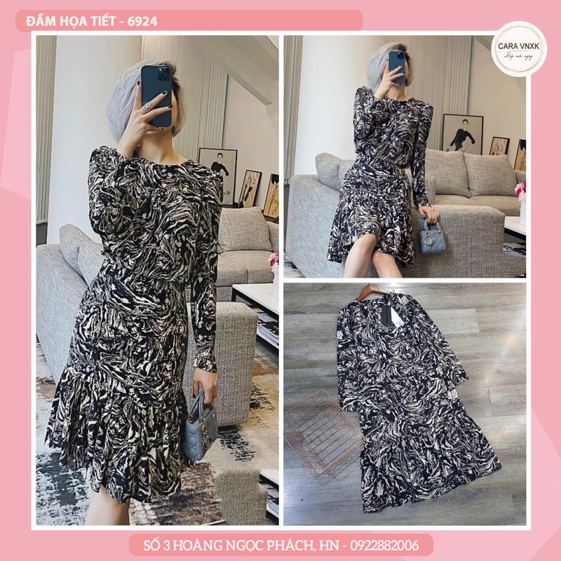 ĐẦM HỌA TIẾT 6924