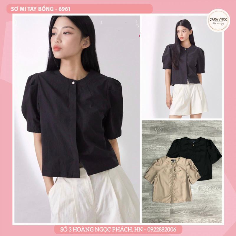 SƠ MI TAY BỒNG 6961