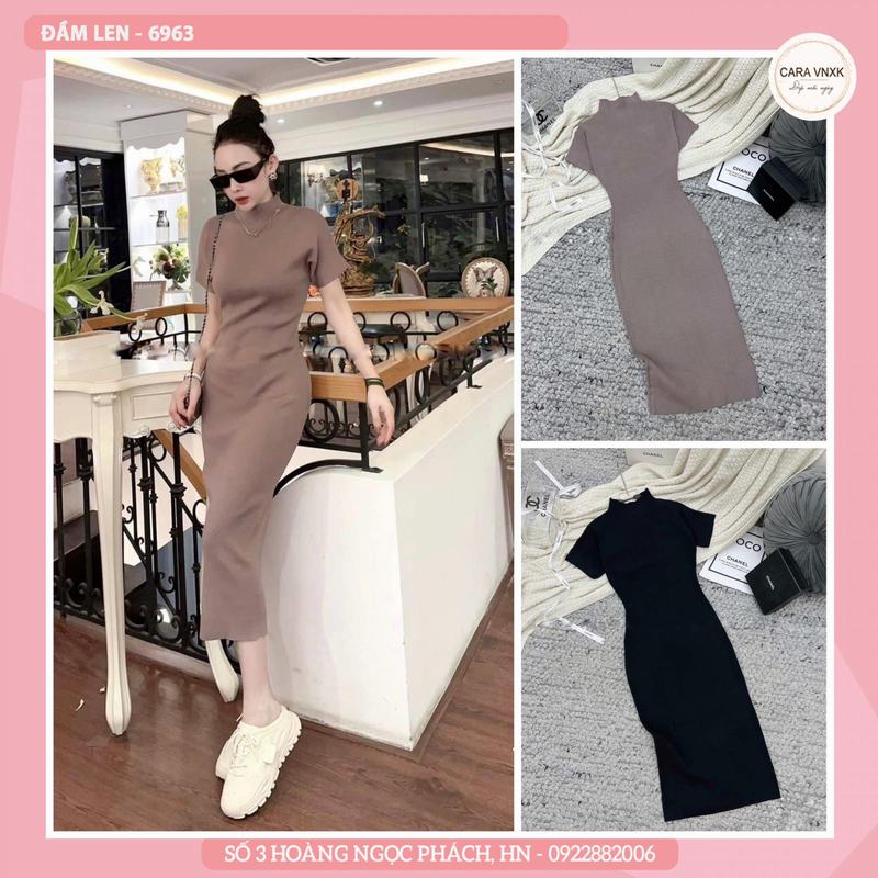 ĐẦM LEN BODY 6963