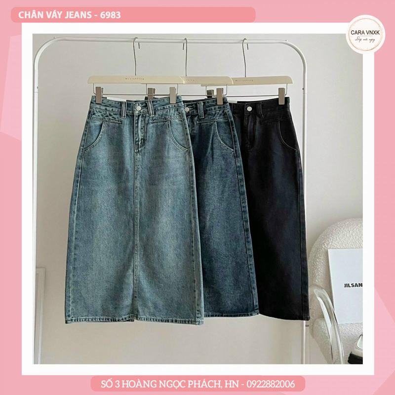 CHÂN VÁY JEANS 6983