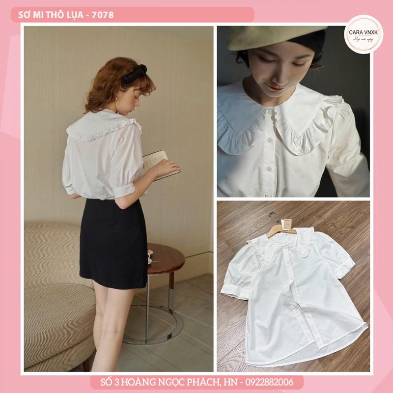 SƠ MI CỔ BÈO 7078