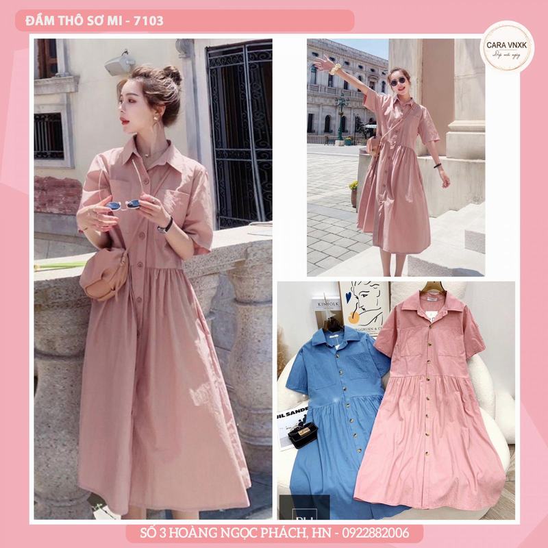 ĐẦM THÔ SƠ MI 7103