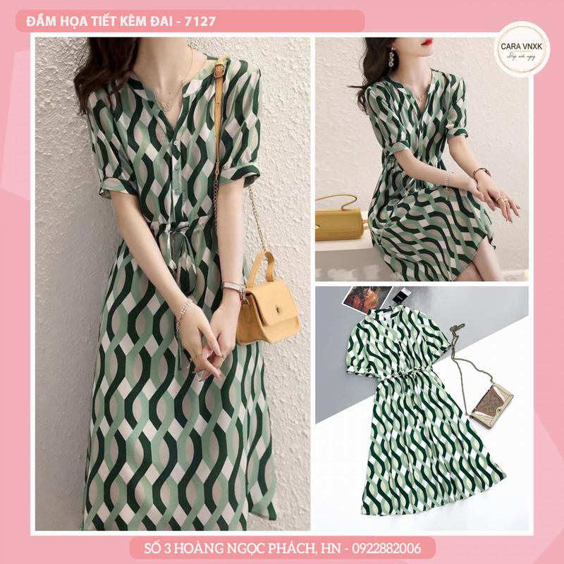 ĐẦM HỌA TIẾT 7127