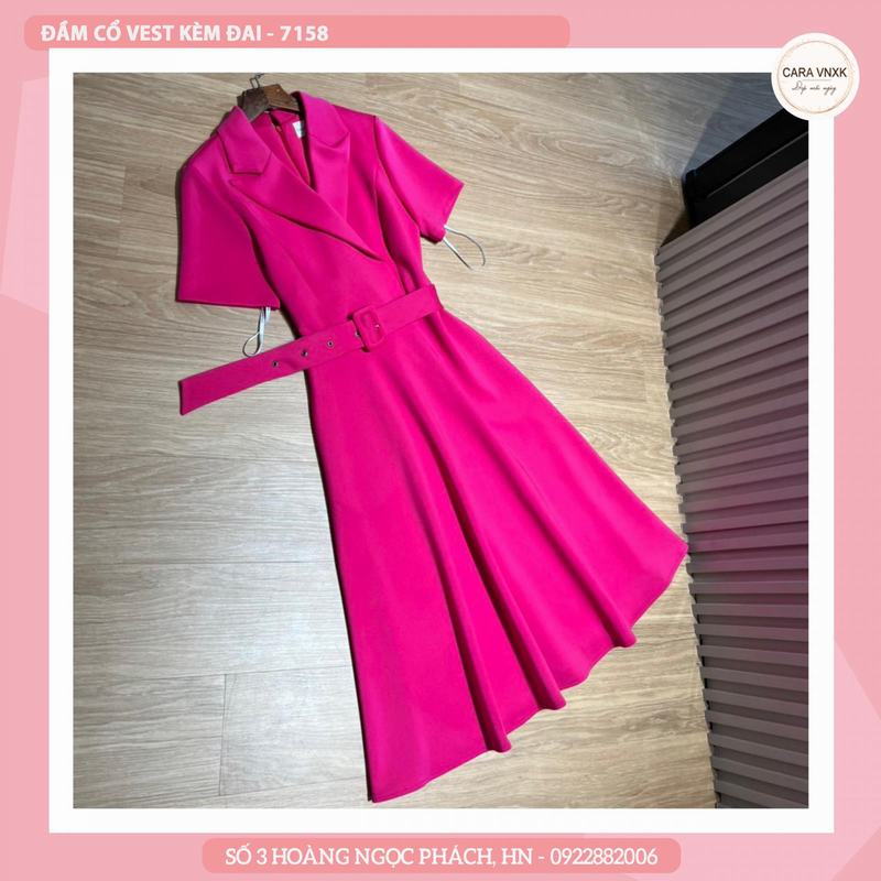 ĐẦM CỔ VEST 7158