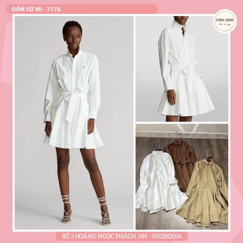 ĐẦM SƠ MI 7176
