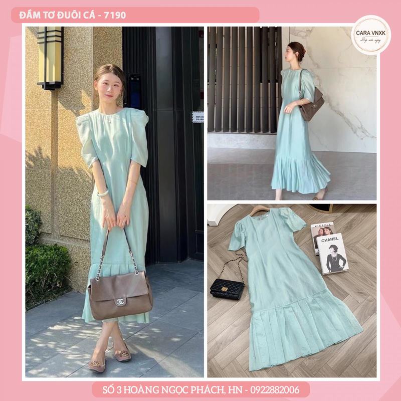 ĐẦM TƠ ĐUÔI CÁ 7190