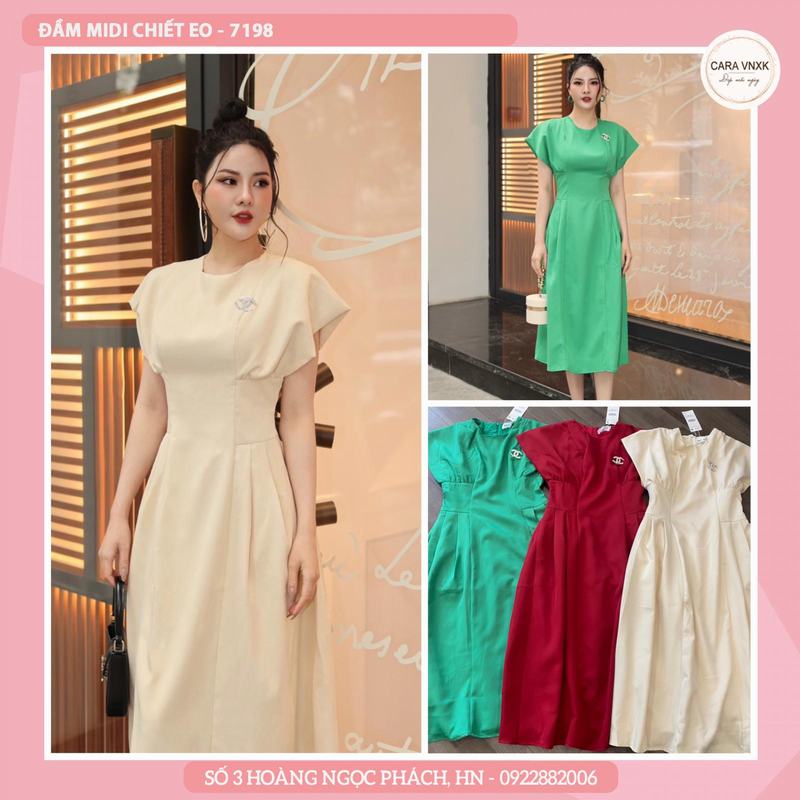 ĐẦM CHIẾT EO 7198