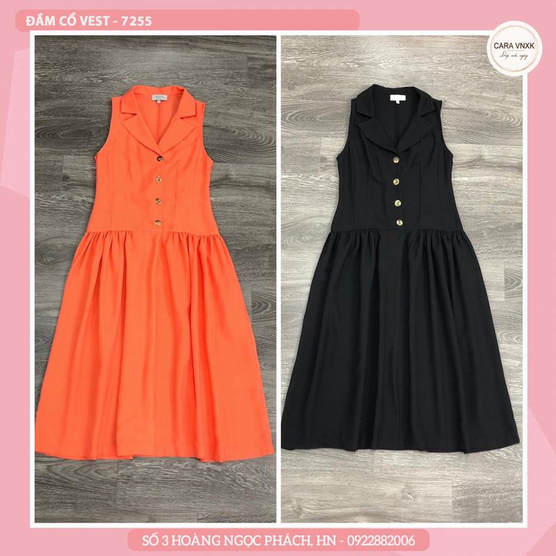 ĐẦM CỔ VEST 7255