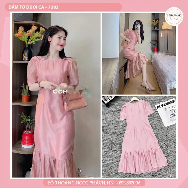 ĐẦM TƠ ĐUÔI CÁ 7282