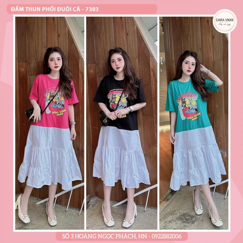 ĐÀM THUN ĐUÔI CÁ 7303