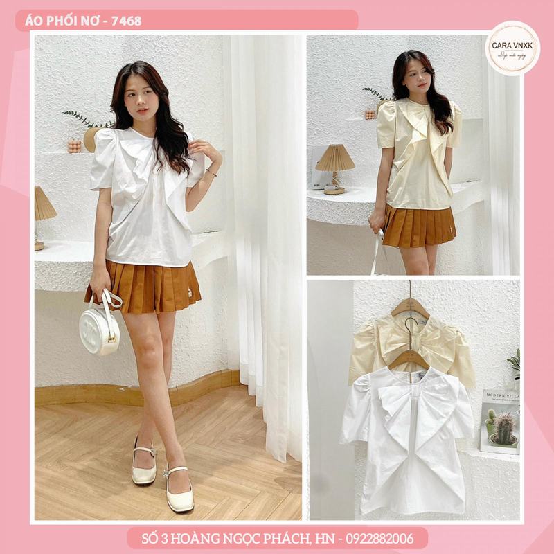 ÁO PHỐI NƠ 7468