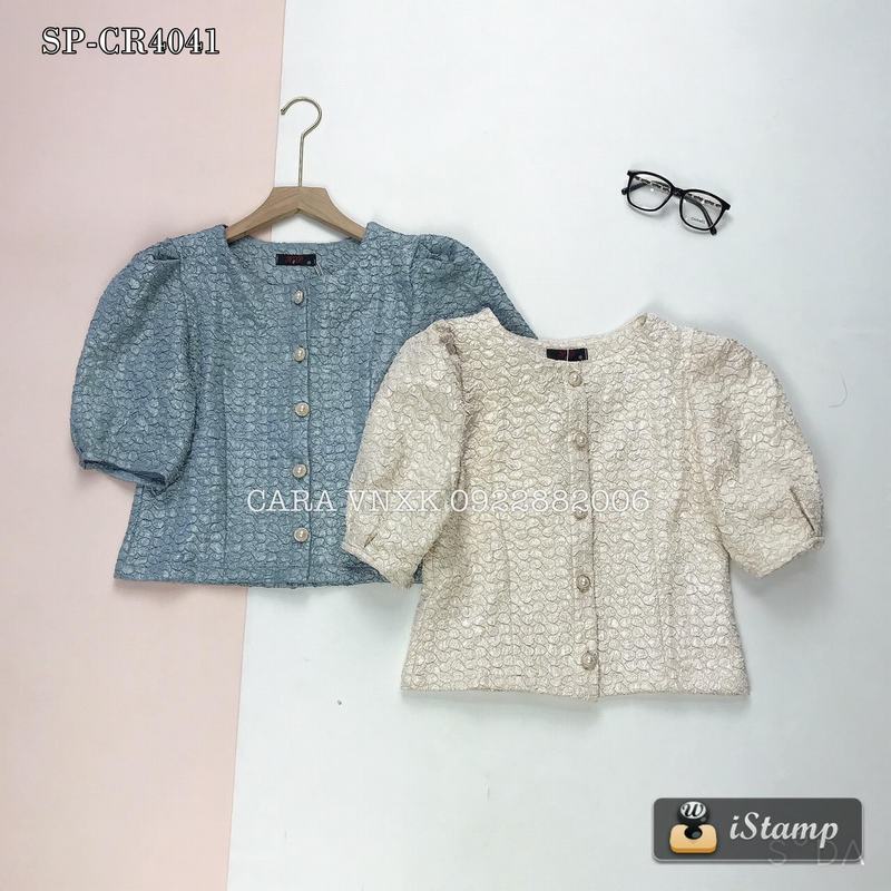 Áo Croptop Tay Bồng - 4041