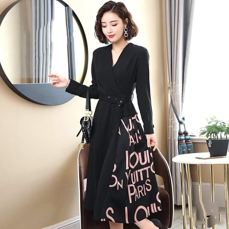 Đầm Midi Asos Phối Lụa - 110100