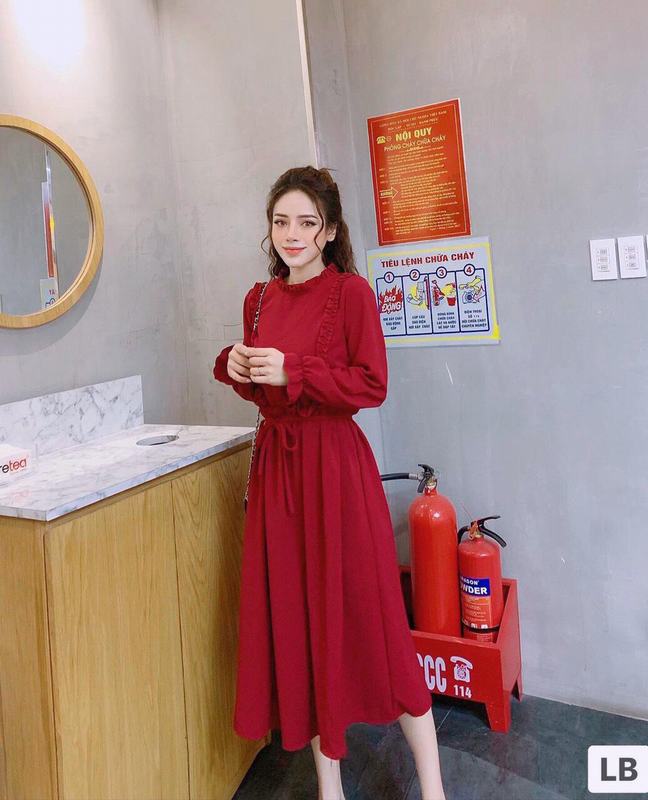 Đầm Midi Z.ara Phối Ren - 110105