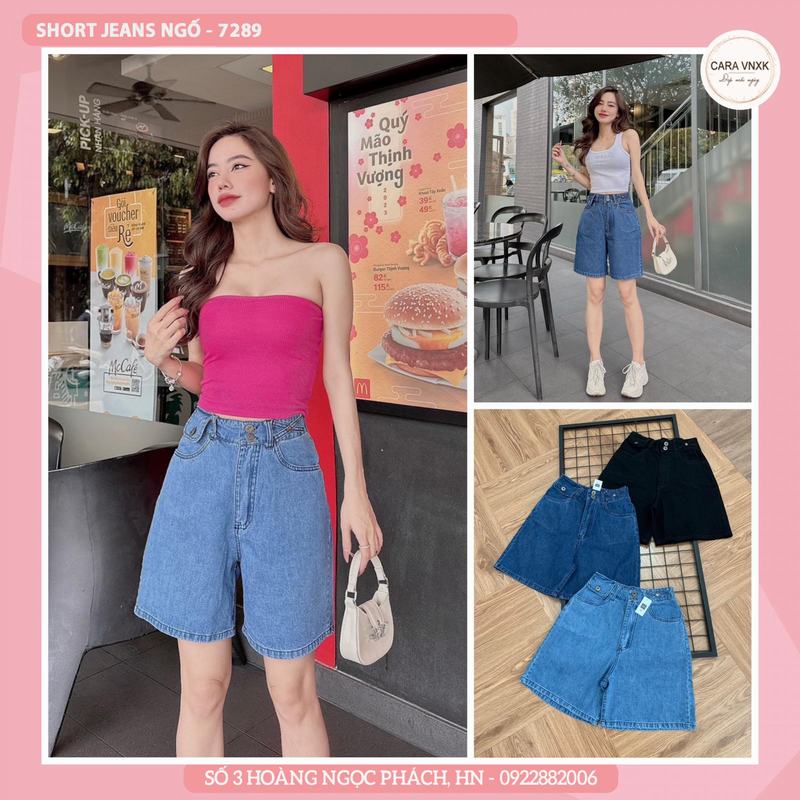 SHORT JEANS NGỐ 7289